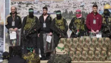 Hamas releases three Israeli hostages in Gaza
