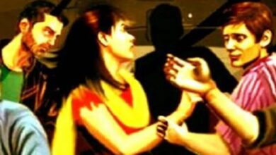 Woman gang raped in front of husband and children