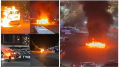 Bomb blasts in 3 buses in Israel