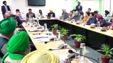 Meeting of farmers and central government on MSP today