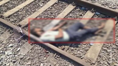 A dead body found on railway track, murder suspected