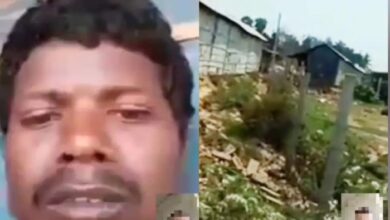 Surguja's Pahari Korwa couple held hostage in Tripura, released a video and appealed for help