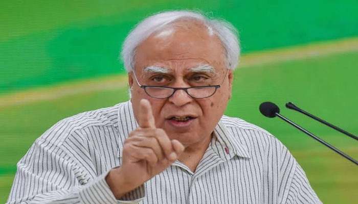 In India, the President is the head only in name, now why questions on the judges: Kapil Sibal