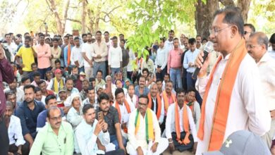 CM Sai's announcement in Mathamour village, newly married women will also soon get the gift of Mahtari Vandan Yojana