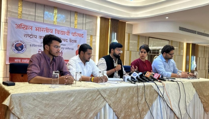 ABVP की राष्ट्रीय कार्यकारी परिषद की तीन दिवसीय बैठक, देश भर के 478 प्रतिनिधि होंगे शामिल