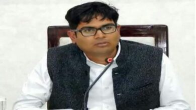 Minister OP Choudhary took strict action against officers who were angry with the changes in the land registry system, reprimanded them