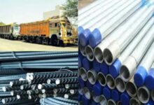 4 trucks going without documents were caught, 170 tons of iron rods and pipes were confiscated, 46 lakh fine imposed