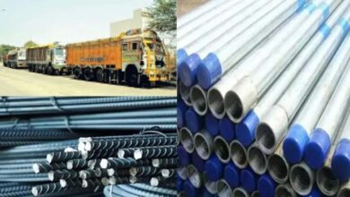 4 trucks going without documents were caught, 170 tons of iron rods and pipes were confiscated, 46 lakh fine imposed