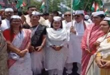 Operation Sindoor: Chhattisgarh Congress took out a Tiranga Yatra in support of the army, offered flowers to Indira Gandhi's statue