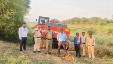 Mineral department takes action on illegal sand mining, machines seized