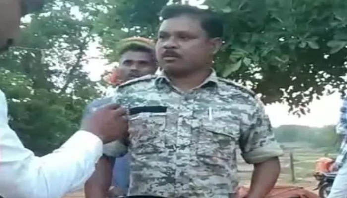 आदिवासी युवक से मारपीट करने वाला ASI उमेश मंडावी लाइन अटैच