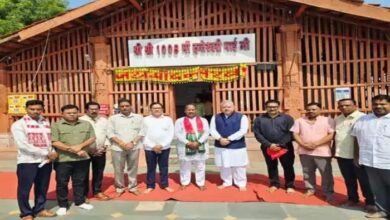 BJP leaders reached to pray to Maa Danteshwari for the well-being of the soldiers