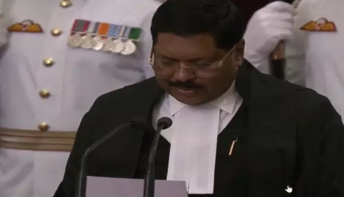 Justice BR Gavai became the new Chief Justice of India