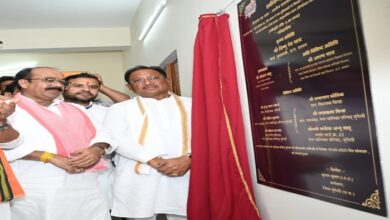 CM साय ने किया मुंगेली प्रेस क्लब भवन का लोकार्पण, पत्रकारों को दी शुभकामनाएं