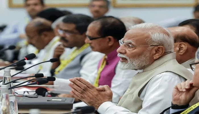 नीति आयोग की बैठक में PM मोदी ने की अध्यक्षता, 'विकसित भारत के लिए विकसित राज्य' थीम पर हुआ मंथन