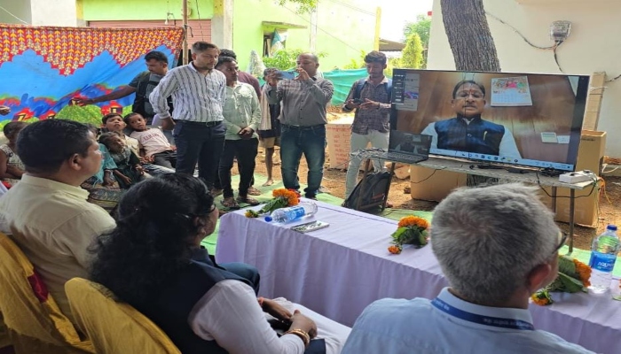 Inauguration of Gramin Bank branch in Pamed, Chhattisgarh: Chief Minister Vishnudev Sai did the virtual launch