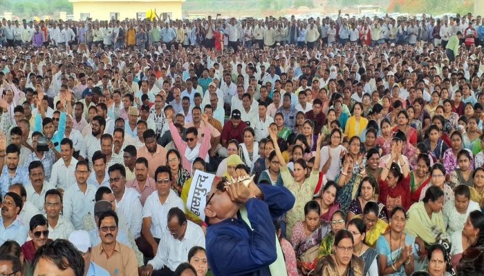 युक्तियुक्तकरण के खिलाफ शिक्षक आंदोलन तेज, संभागवार हड़ताल का ऐलान