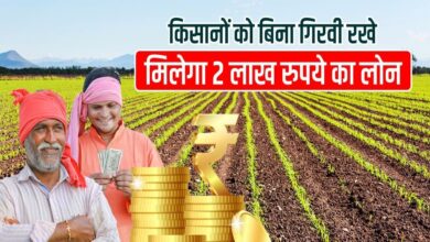 किसानों के लिए खुशखबरी: अब बिना गिरवी के मिल सकेगा दो लाख तक का कृषि लोन