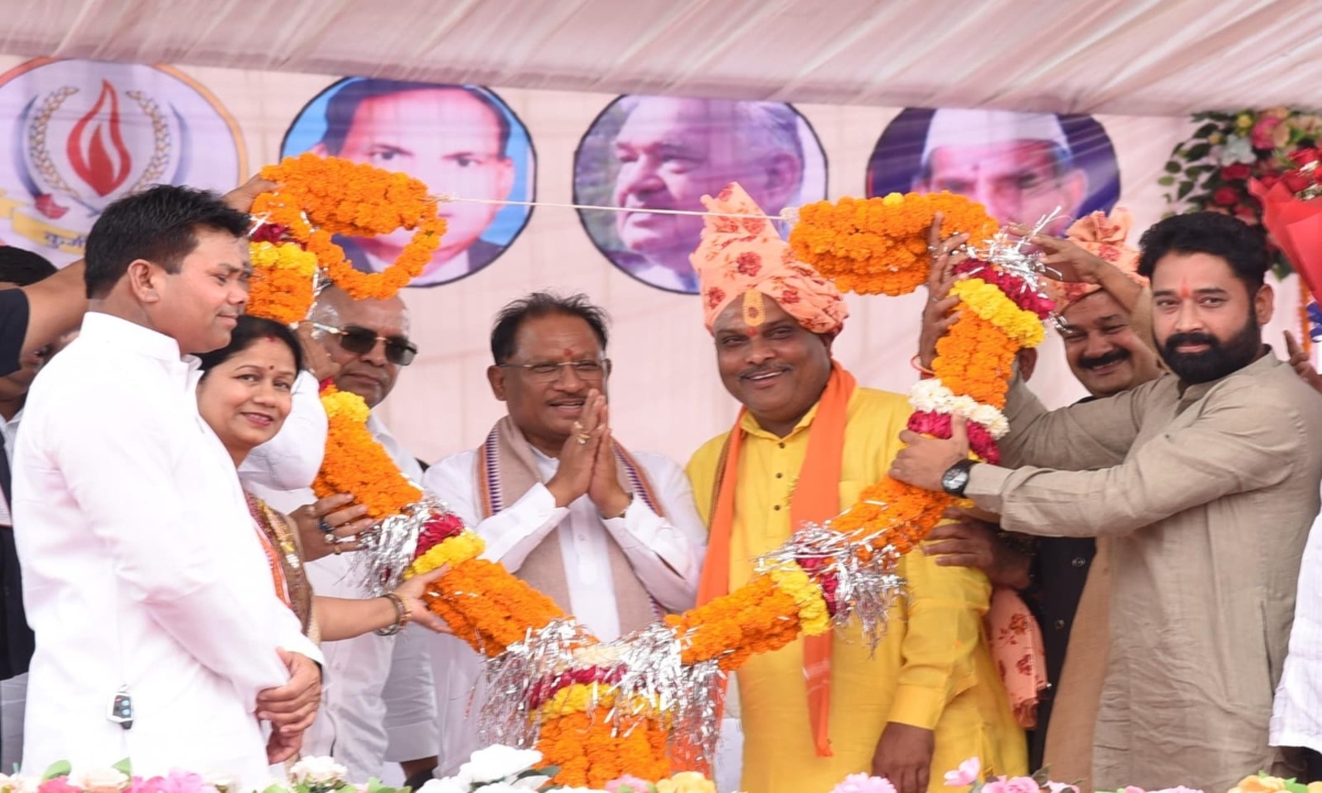 चन्द्रनाहू कुर्मी क्षत्रीय समाज के महाधिवेशन में बोले मुख्यमंत्री साय; समाज का गौरवशाली इतिहास, राज्य के विकास में अहम योगदान