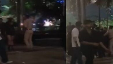 बीच सड़क पर दो अलग-अलग घटनाओं में हंगामा और मारपीट, एक बुजुर्ग घायल