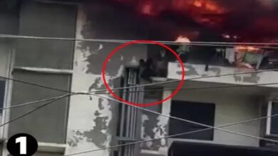 आग से बचने के लिए पिता ने बच्चों संग लगाई छलांग, तीन की मौत