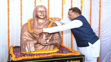 अहिल्याबाई होल्कर की प्रतिमा का सीएम साय ने किया लोकार्पण, 223 करोड़ के विकास कार्यों की दी सौगात