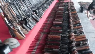 मणिपुर में जॉइंट ऑपरेशन के दौरान 328 हथियार और भारी गोला-बारूद बरामद