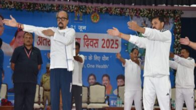 Yoga is the easiest solution in stressful life: Governor Ramen Deka