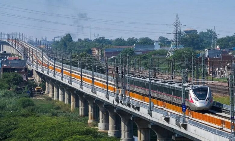 नमो भारत ट्रेन ने 160 की स्पीड से किया सफल ट्रायल, एक घंटे से भी कम समय में पूरी की 82 KM की यात्रा