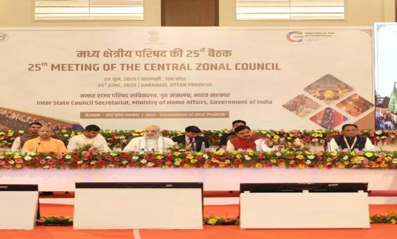 CM विष्णुदेव साय मध्य क्षेत्रीय परिषद की 25वीं बैठक में हुए शामिल