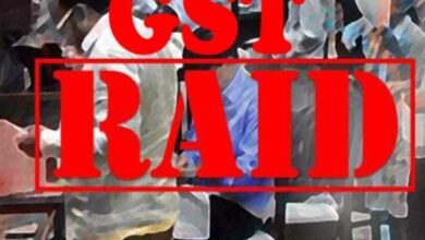 पंडरी मार्केट की दुकानों में GST का छापा, बुक्स की जांच जारी