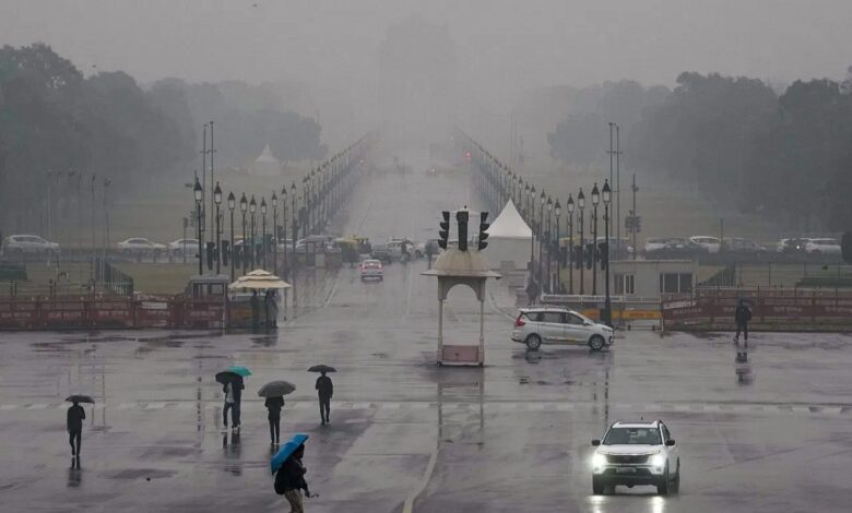 The weather pattern changed in the country