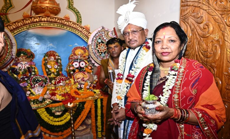 परंपरा, भक्ति और उल्लास के संग निकली दोकड़ा की भव्य रथयात्रा, मुख्यमंत्री ने निभाई छेरा-पहरा की रस्म