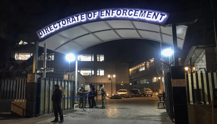 ED raids on the premises of railway contractor-owner of Hotel Sagar International