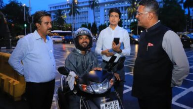 Transport Minister caught illegal Rapido bike, now action will be taken
