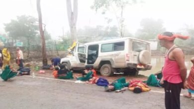 Horrible road accident in Shahdol