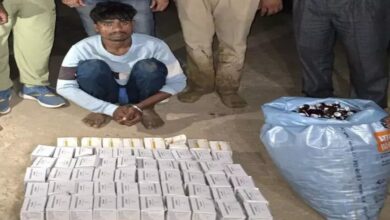 लग्जरी कार से 4.35 लाख के नशीले इंजेक्शन बरामद, एक तस्कर गिरफ्तार