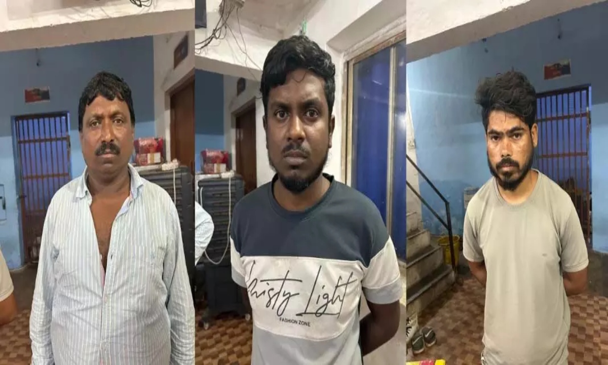 एयरगन से किशोरी को किया शूट, पिता-पुत्र समेत तीन गिरफ्तार