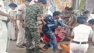 रायपुर में दिव्यांगों के प्रदर्शन पर पुलिस की सख्ती, महिलाओं से बदसलूकी के आरोप