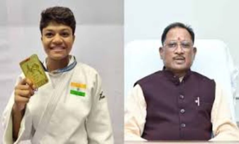 Kondagaon's Ranjita created history by winning gold in Taiwan, CM Sai congratulated her