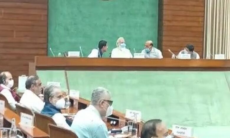 All party meeting before monsoon session: Appeal for cooperation from all parties, opposition raised sharp issues
