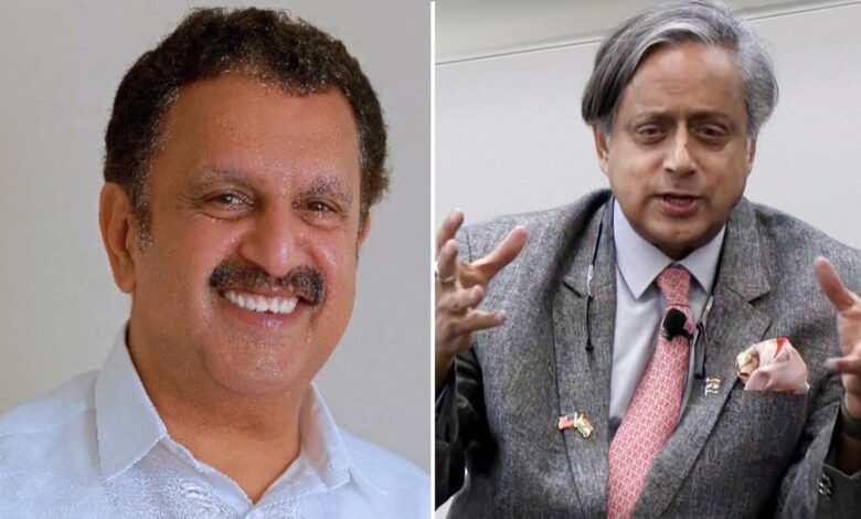 राष्ट्रीय सुरक्षा पर बयान से नाराजगी; थरूर अब कांग्रेस के साथ नहीं: मुरलीधरन