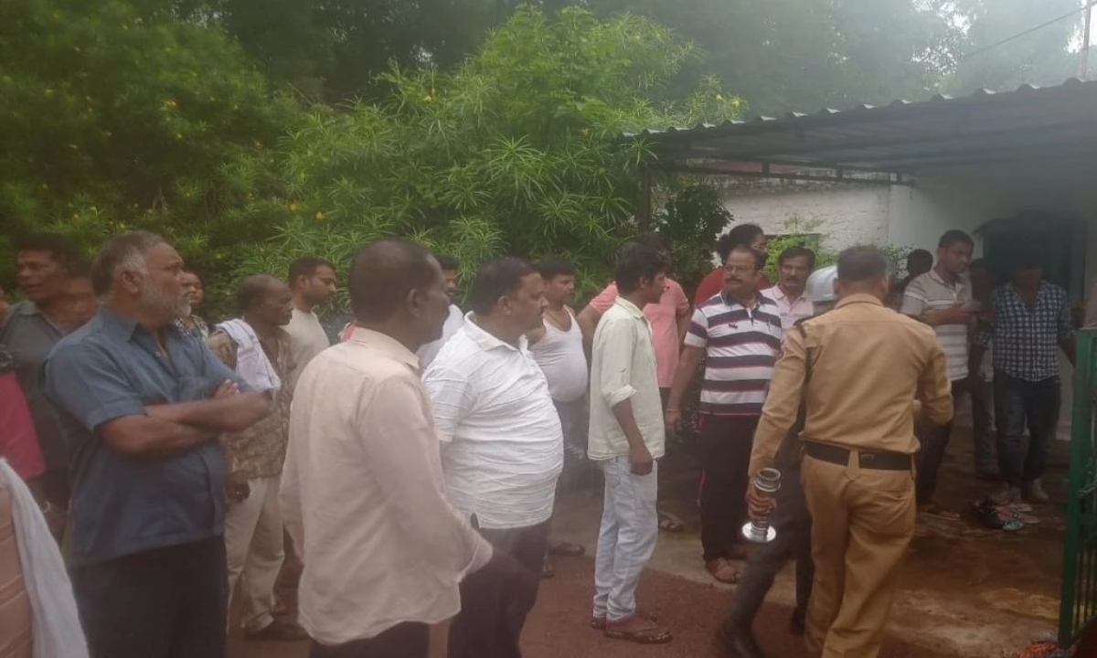 Fire incident in Nandini Township: Mother and daughter died a painful death, police started investigation