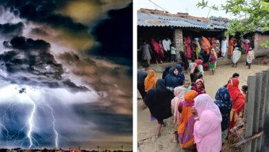 7 killed in Jharkhand-Bihar due to lightning, landslide in Jammu and Kashmir; Heavy rain alert in 7 states