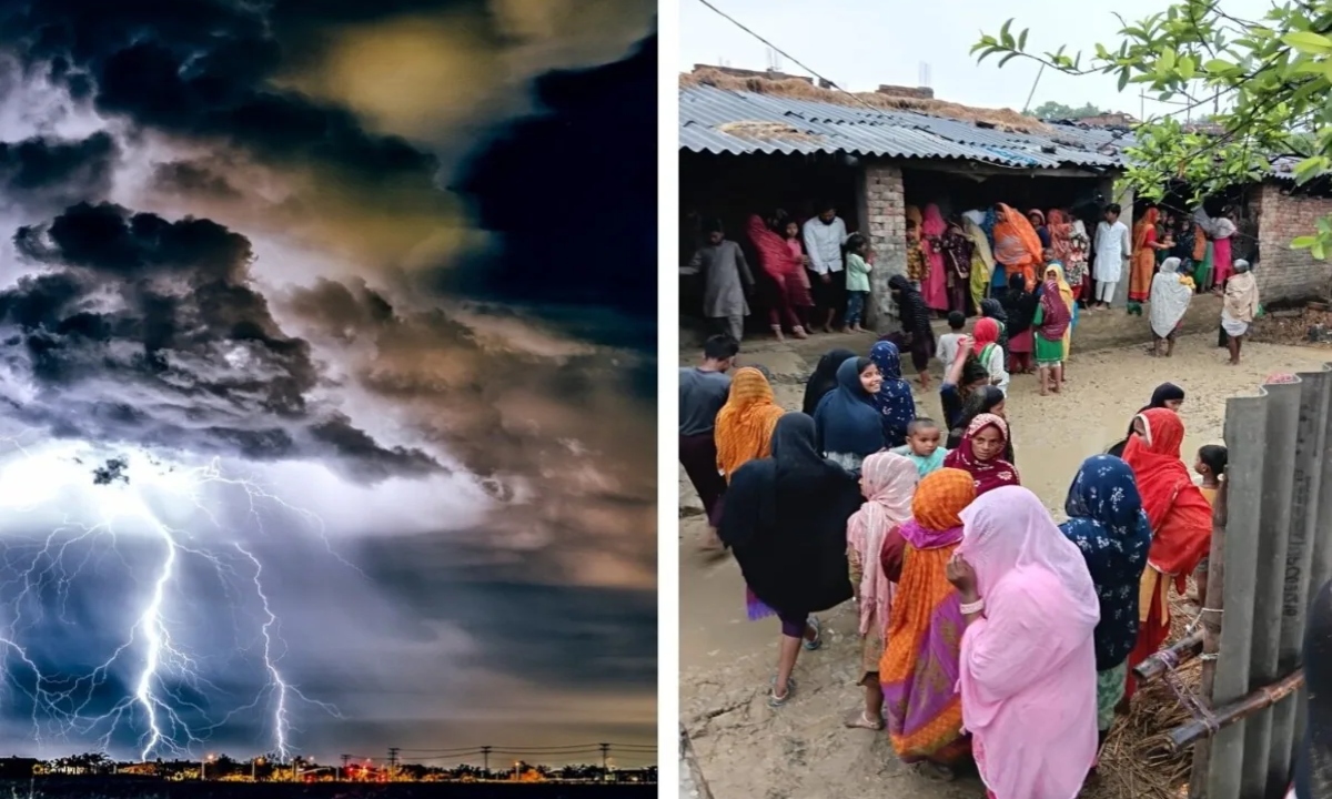 7 killed in Jharkhand-Bihar due to lightning, landslide in Jammu and Kashmir; Heavy rain alert in 7 states