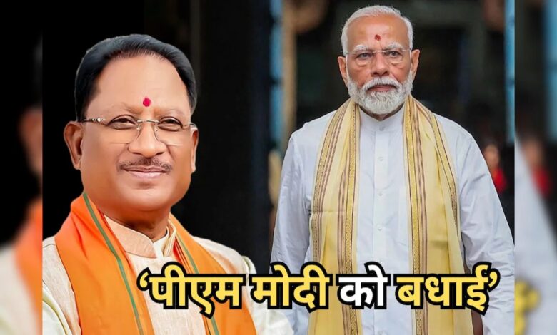Chief Minister Sai expressed pride in the global popularity of Prime Minister Modi, said - a moment of pride for the countrymen