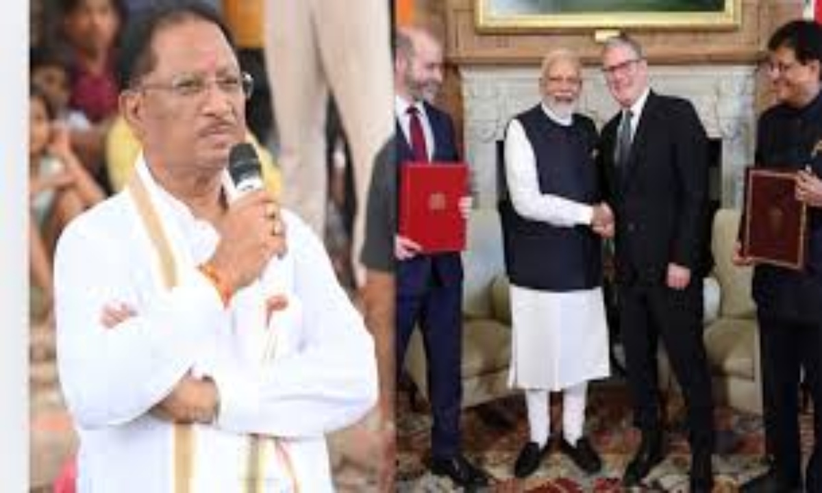 India-UK Free Trade Agreement will give Chhattisgarh a global platform: Chief Minister Sai