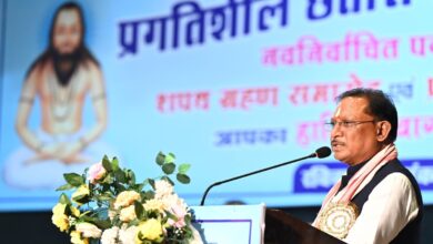 सतनामी समाज के शपथग्रहण समारोह में बोले मुख्यमंत्री साय: कुतुब मीनार से ऊँचा जैतखाम समाज का गौरव