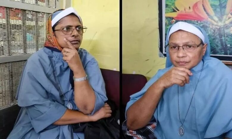 Political uproar over arrest of nun in Chhattisgarh, Kerala CM demands intervention from PM