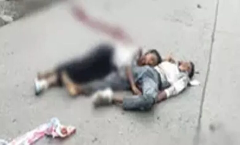 तेज रफ्तार ट्रेलर ने बाइक को मारी टक्कर, युवक की मौत, तीन युवतियां गंभीर घायल